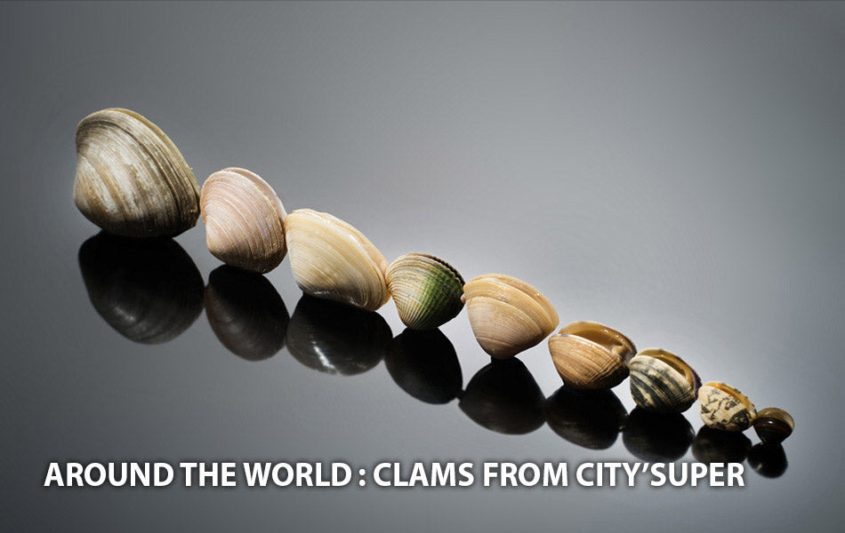 Clams from Around the World at city’super
